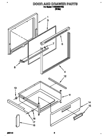 Door and drawer