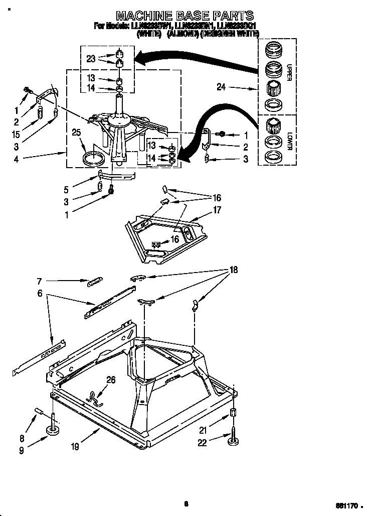 Machine base