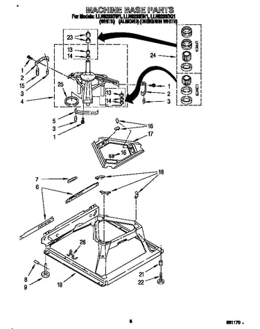 Machine base