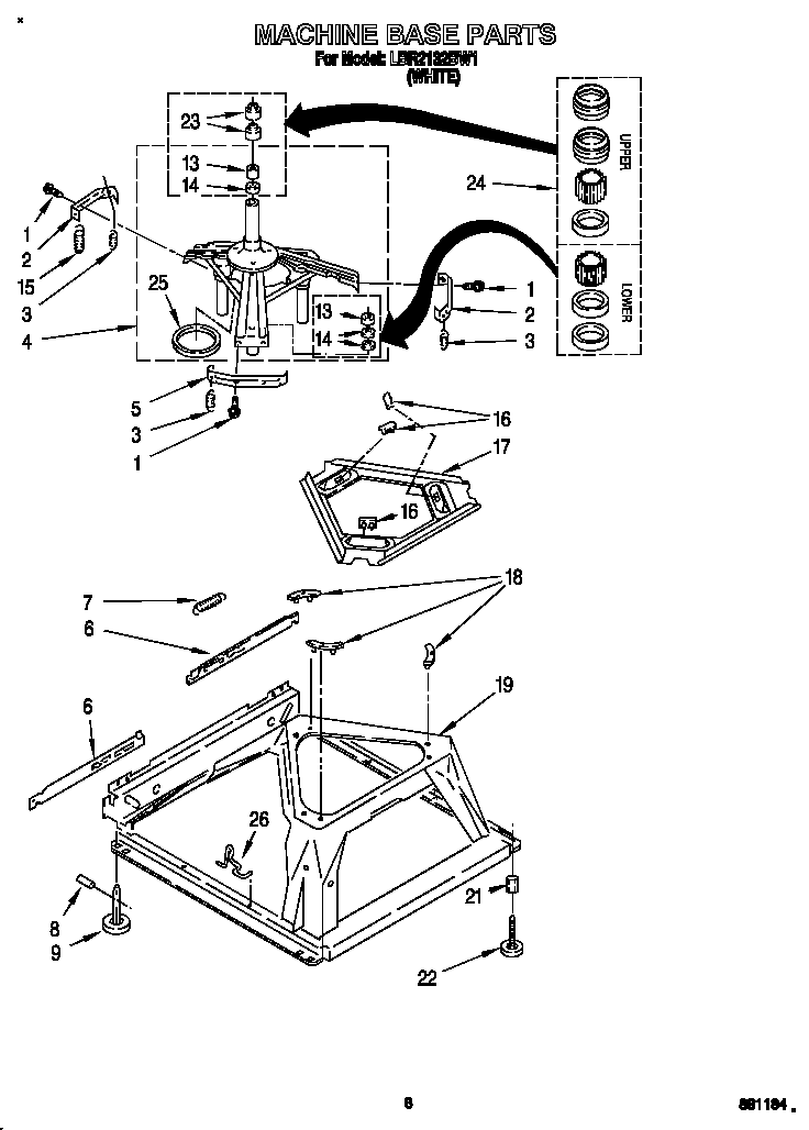Machine base