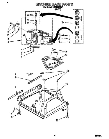 Machine base