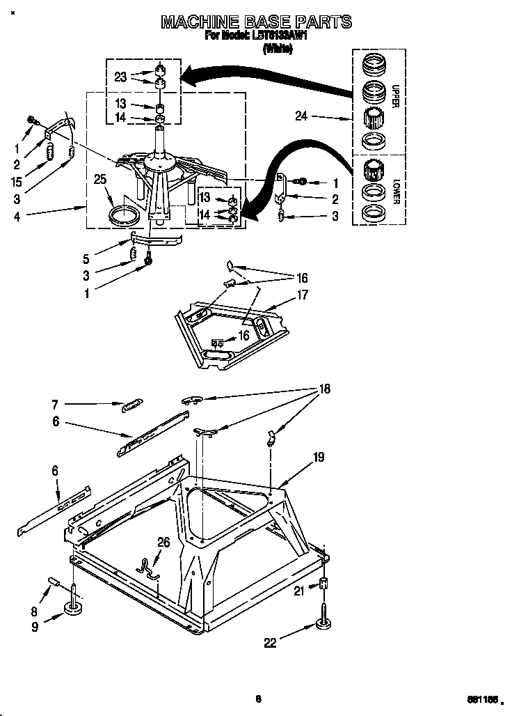 Machine base
