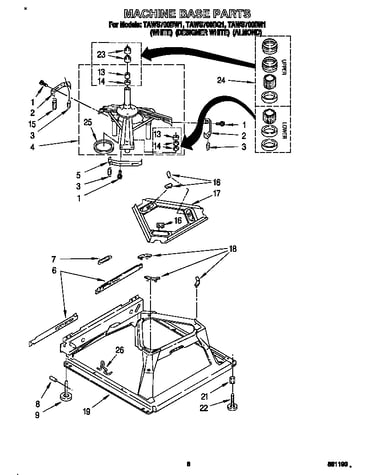Machine base
