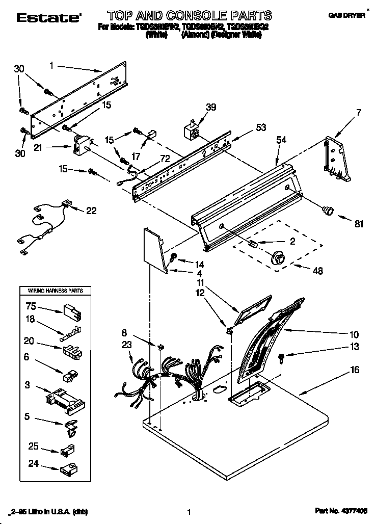 Top and console