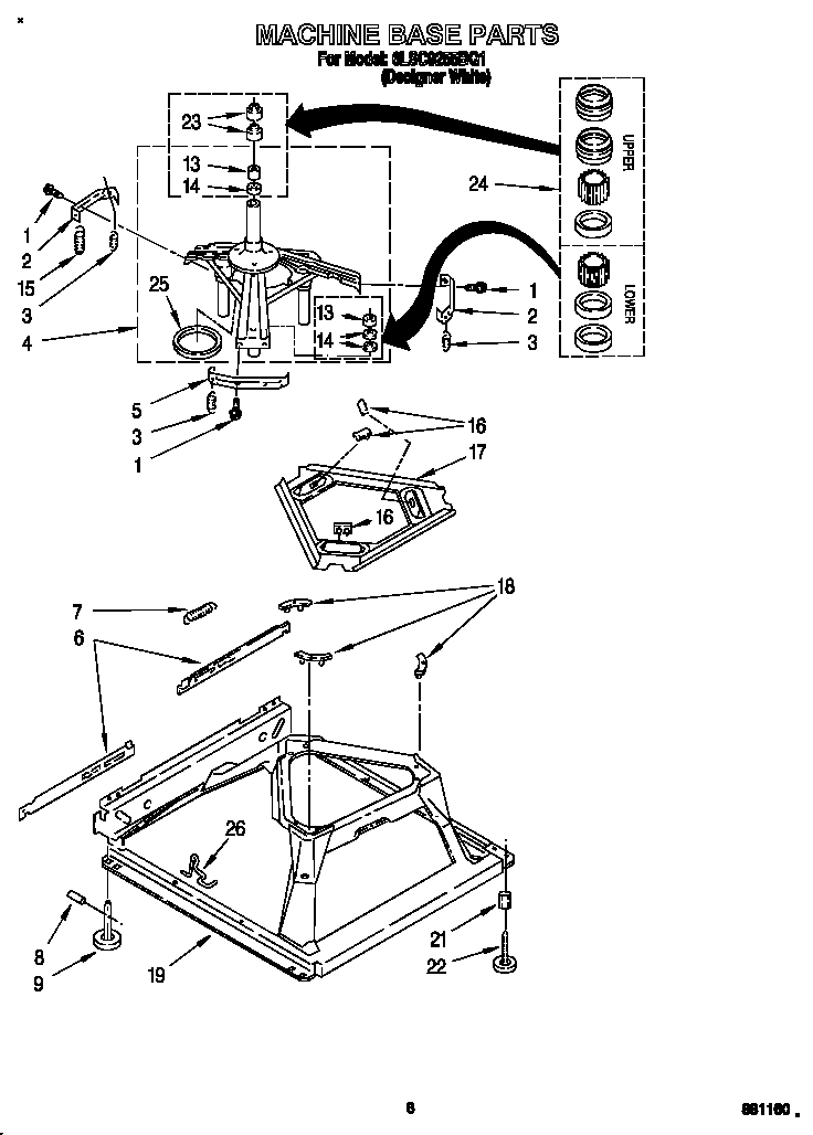 Machine base