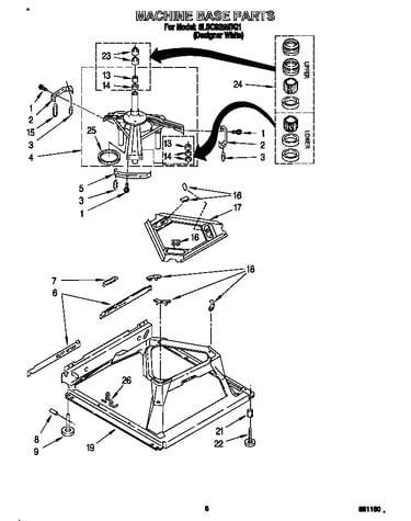Machine base