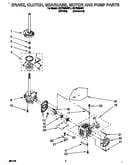 Brake, clutch, gearcase, motor and pump