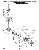 Brake, clutch, gearcase, motor and pump