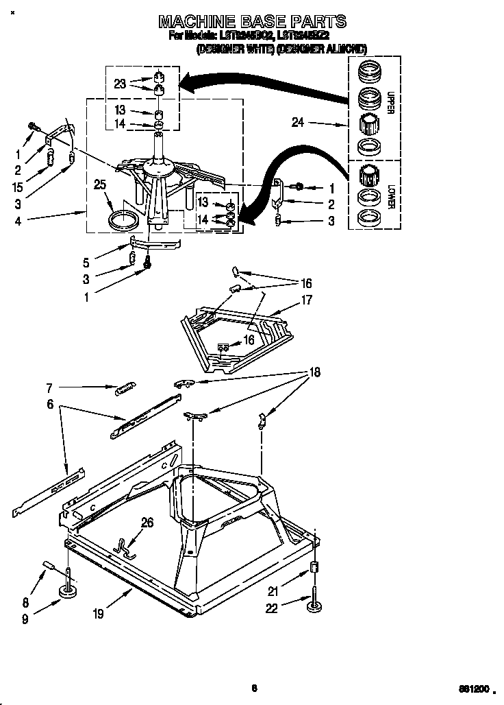 Machine base