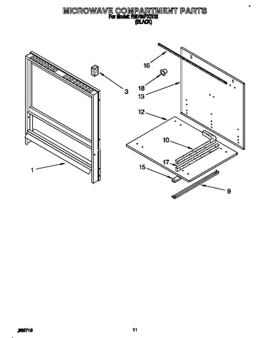 Microwave compartment