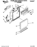 Frame and console