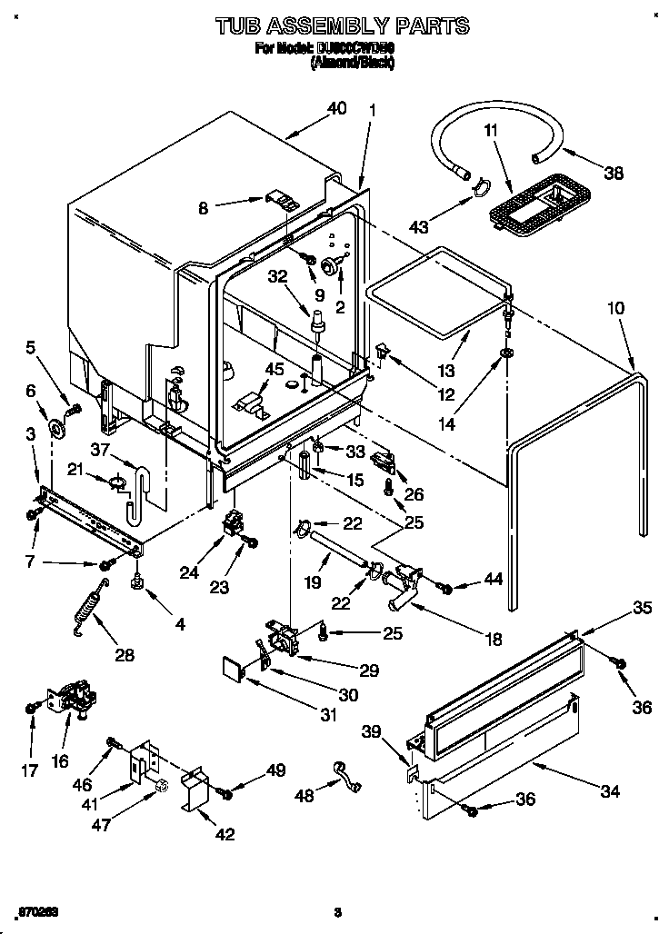 TUB ASSEMBLY