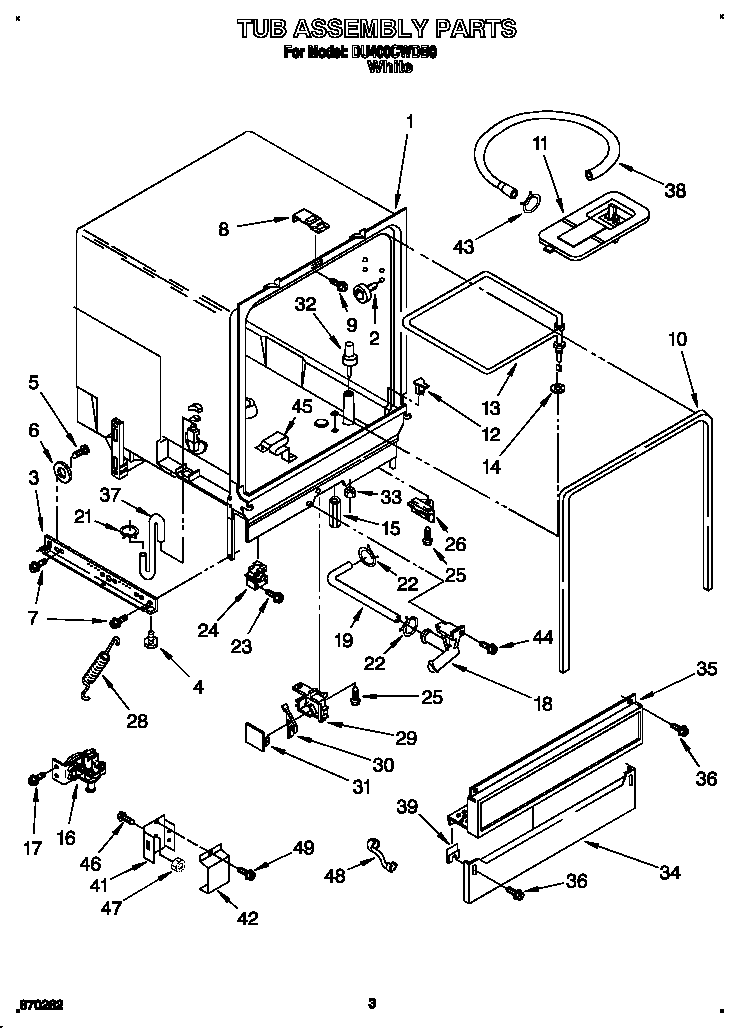 Tub assembly