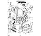 Whirlpool LGE9848BZ1 cabinet diagram