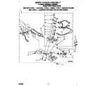 Whirlpool LGE9848BZ1 694670 burner assembly diagram