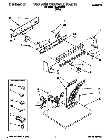Top and console