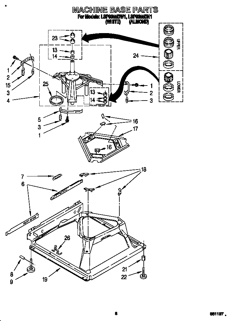 Machine base