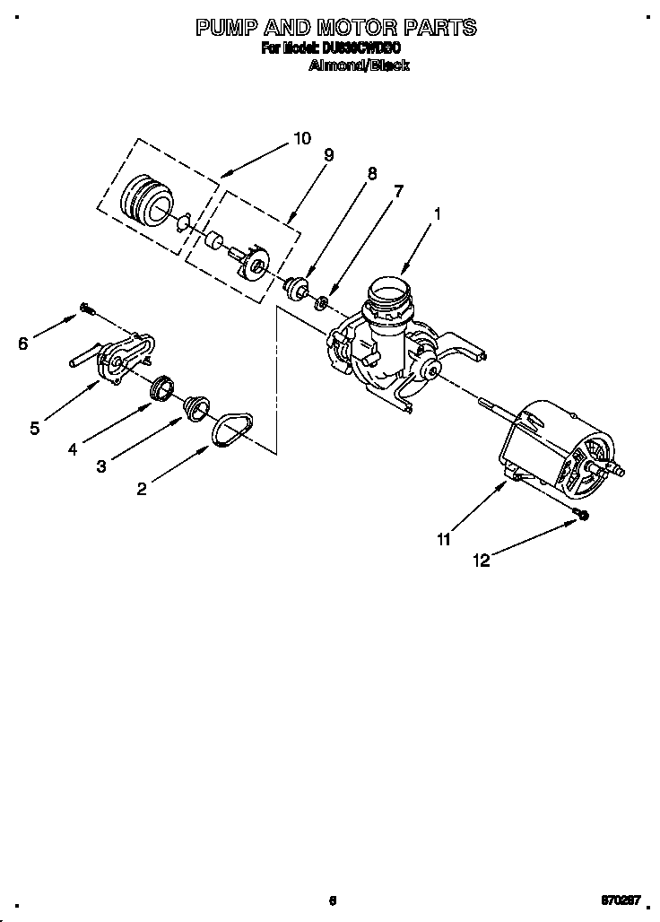 Pump and motor