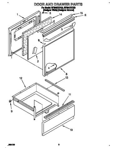 Door and drawer