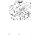 Whirlpool RF362BBDW0 oven diagram