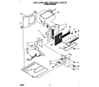 Whirlpool ACM102XZ2 air flow and control diagram