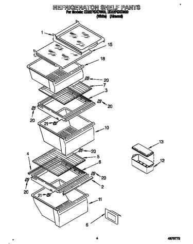 Refrigerator shelf
