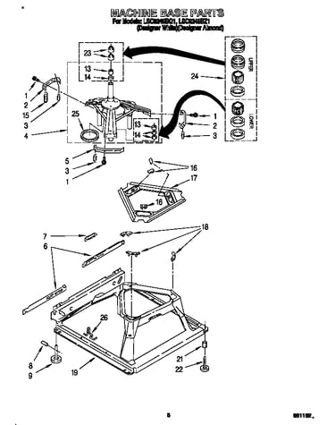 Machine base