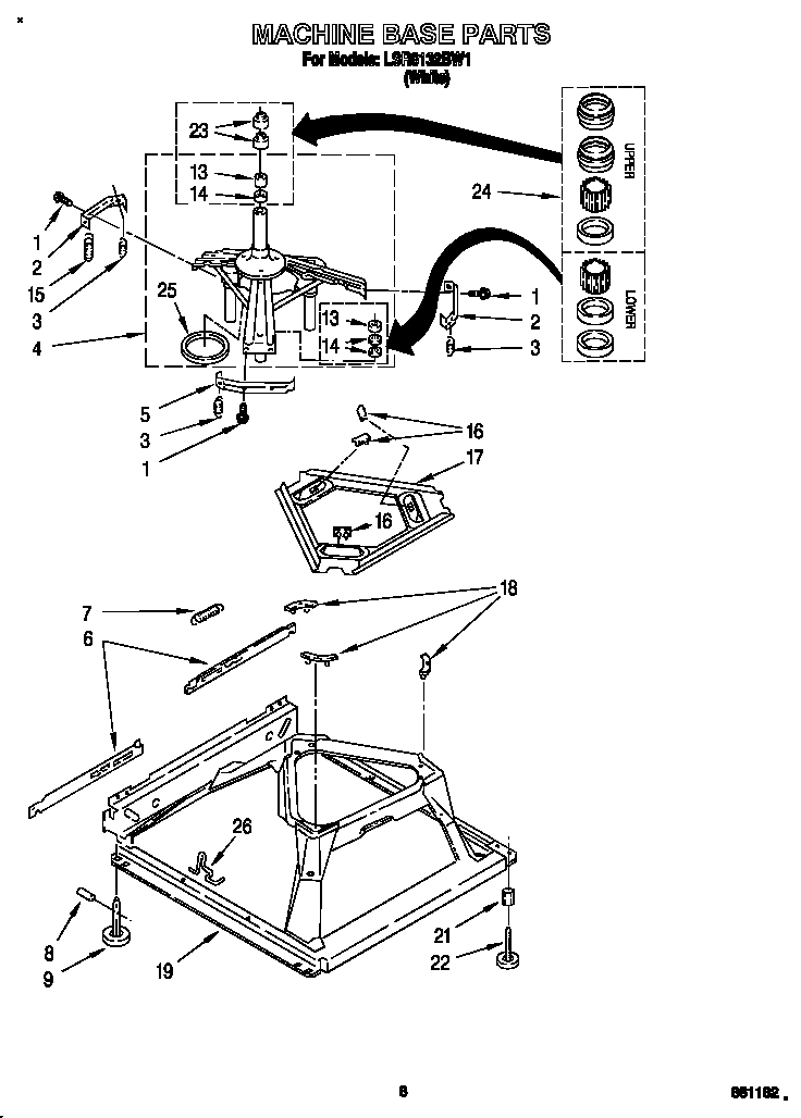 Machine base