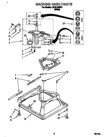 Machine base
