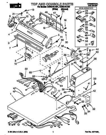 Top and console