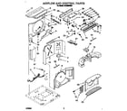 Whirlpool ACQ254XD0 airflow and control diagram