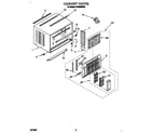 Whirlpool ACQ254XD0 cabinet diagram