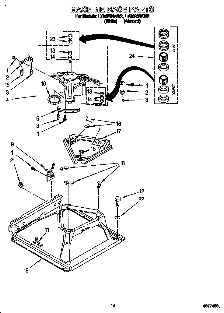 Machine base
