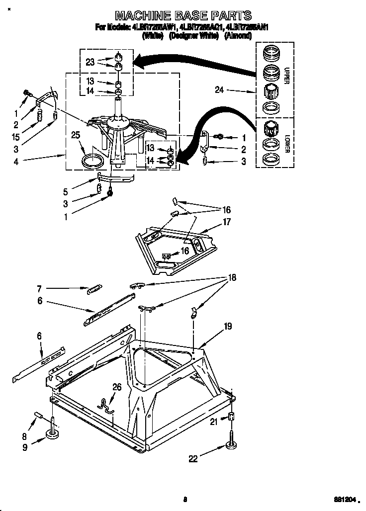 Machine base