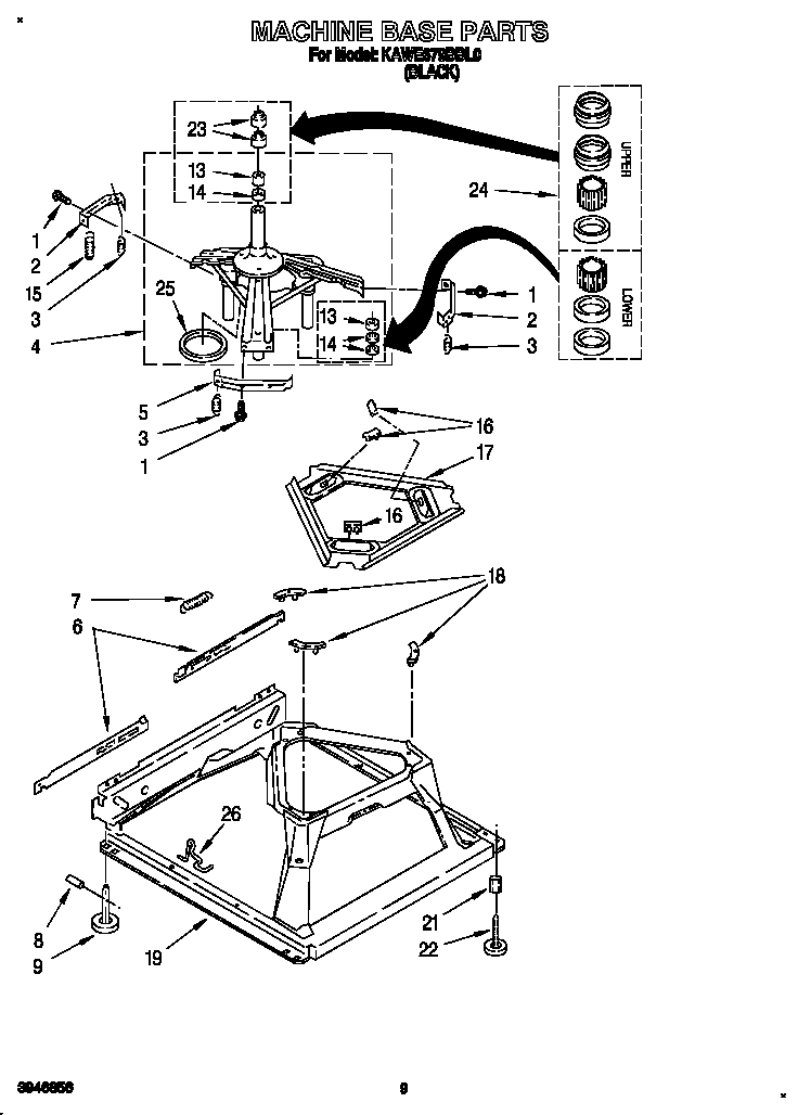 Machine base