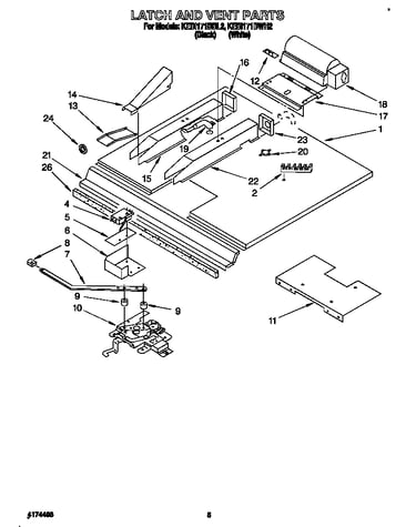 Latch and vent