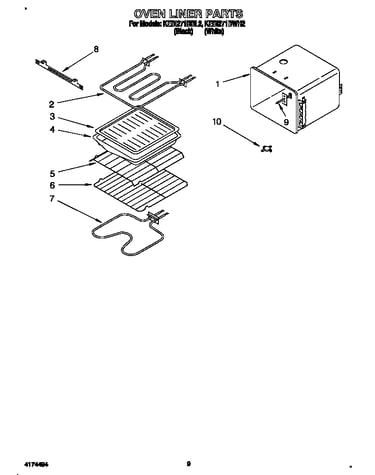 Oven liner