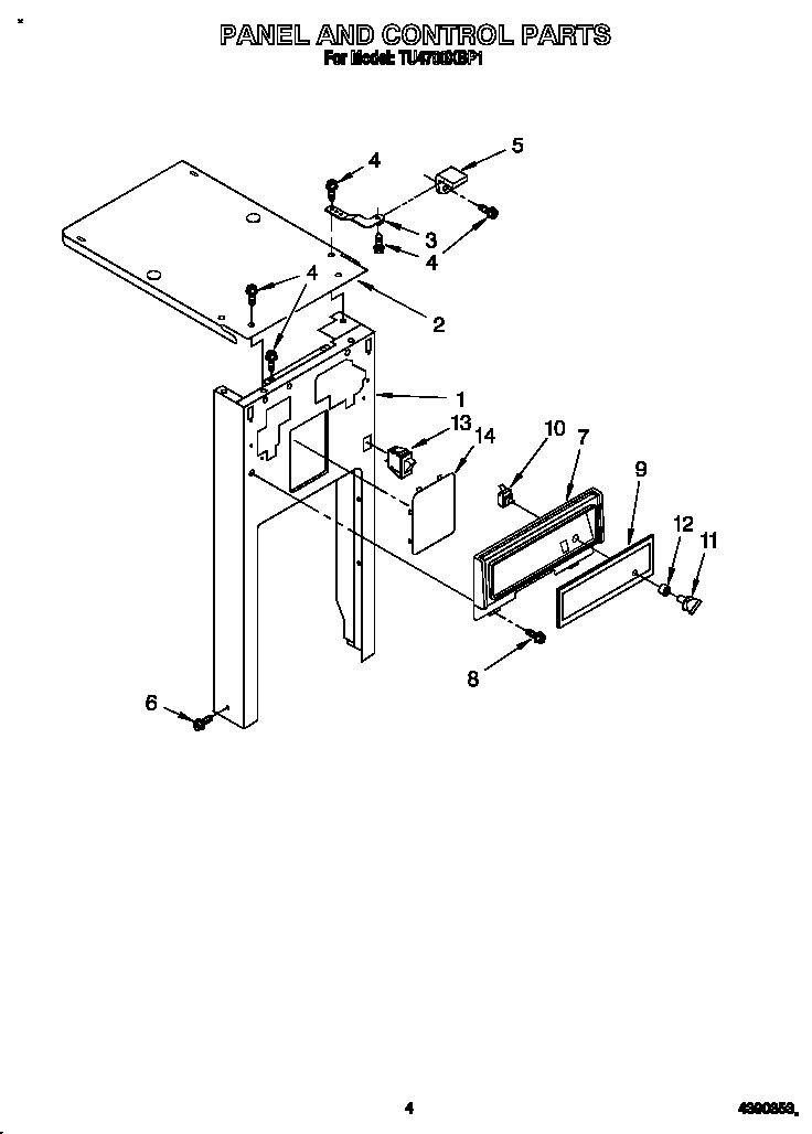 Panel and control