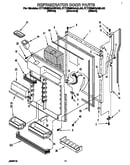 Refrigerator door