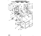 KitchenAid KTRS25QAWH00 dispenser front diagram