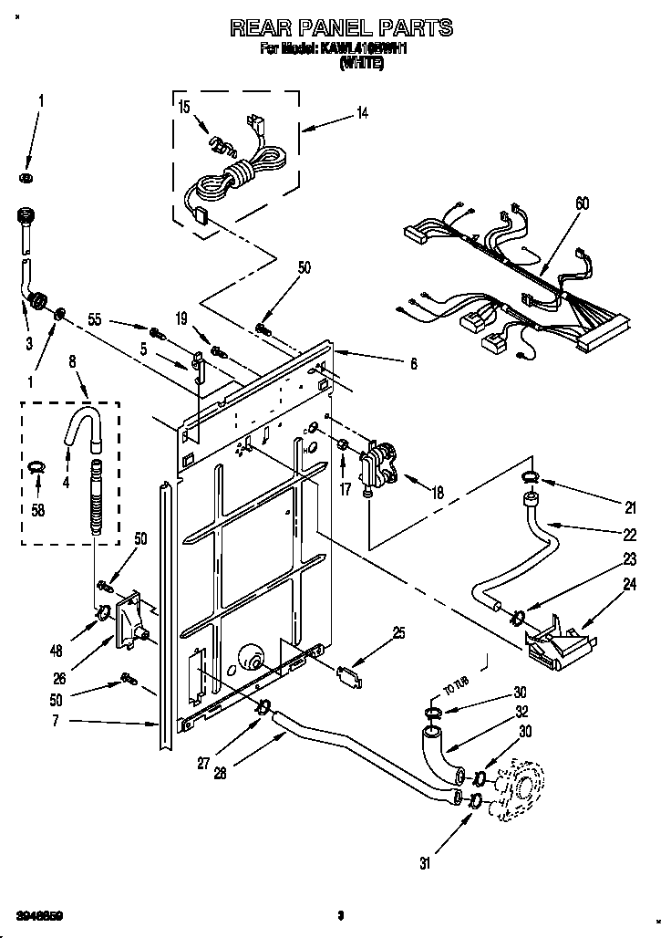 Rear panel