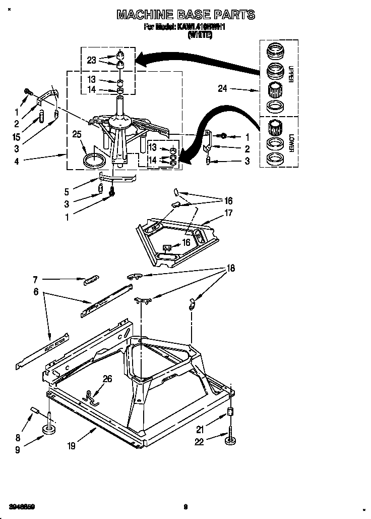 Machine base