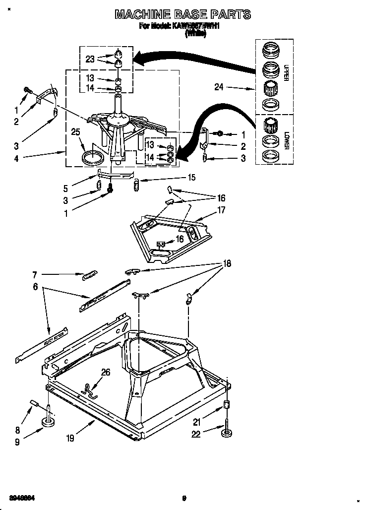 Machine base