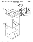 Top and cabinet