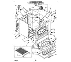 KitchenAid KGYW870BAL0 cabinet diagram