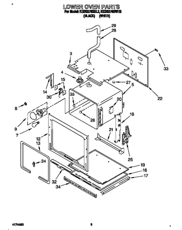 Lower oven