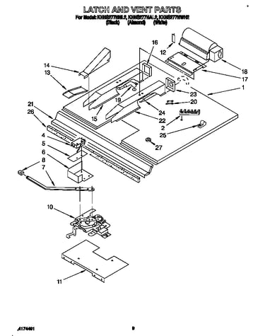 Latch and vent