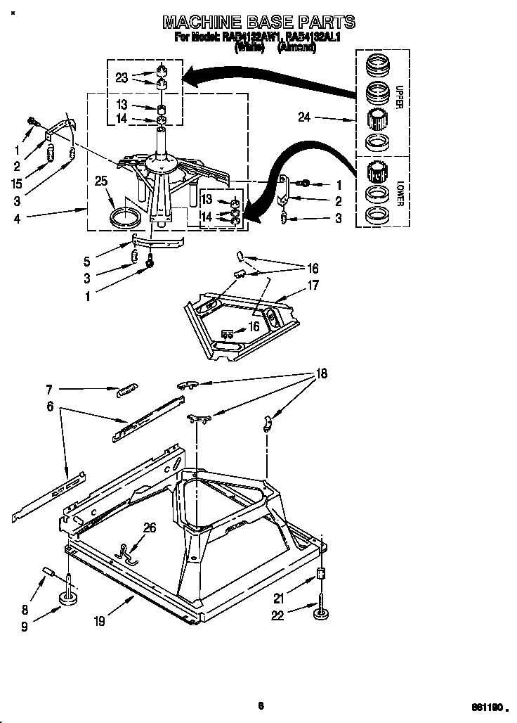 Machine base