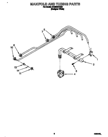 Manifold and tubing