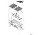 Whirlpool SC8900EXQ3 grille module kit diagram